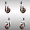 Service Caster 4 Inch 316SS High Temp Glass Filled Nylon 3/4 Inch Stem Caster Brake SCC, 2PK SCC-SS316EX20S414-GFNSHT-2-TLB-2-34 - alternate 1
